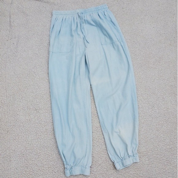 Hayden Chambray Women's Jogger Pants - Picture 10 of 12